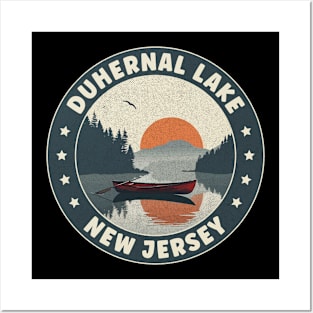 Duhernal Lake New Jersey Sunset Posters and Art